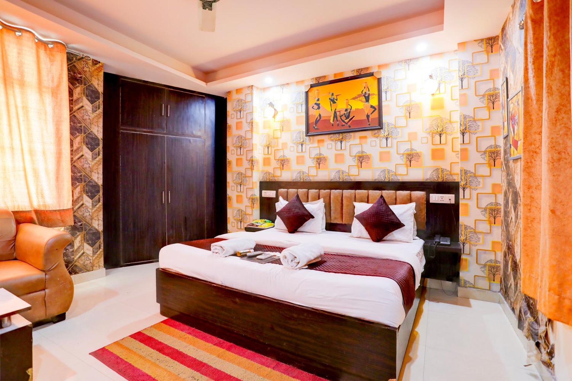 Global Stay Near Delhi Airport Нью-Дели Экстерьер фото